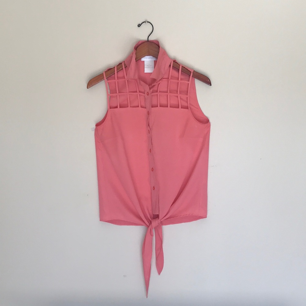 MM Couture sleeveless blouse